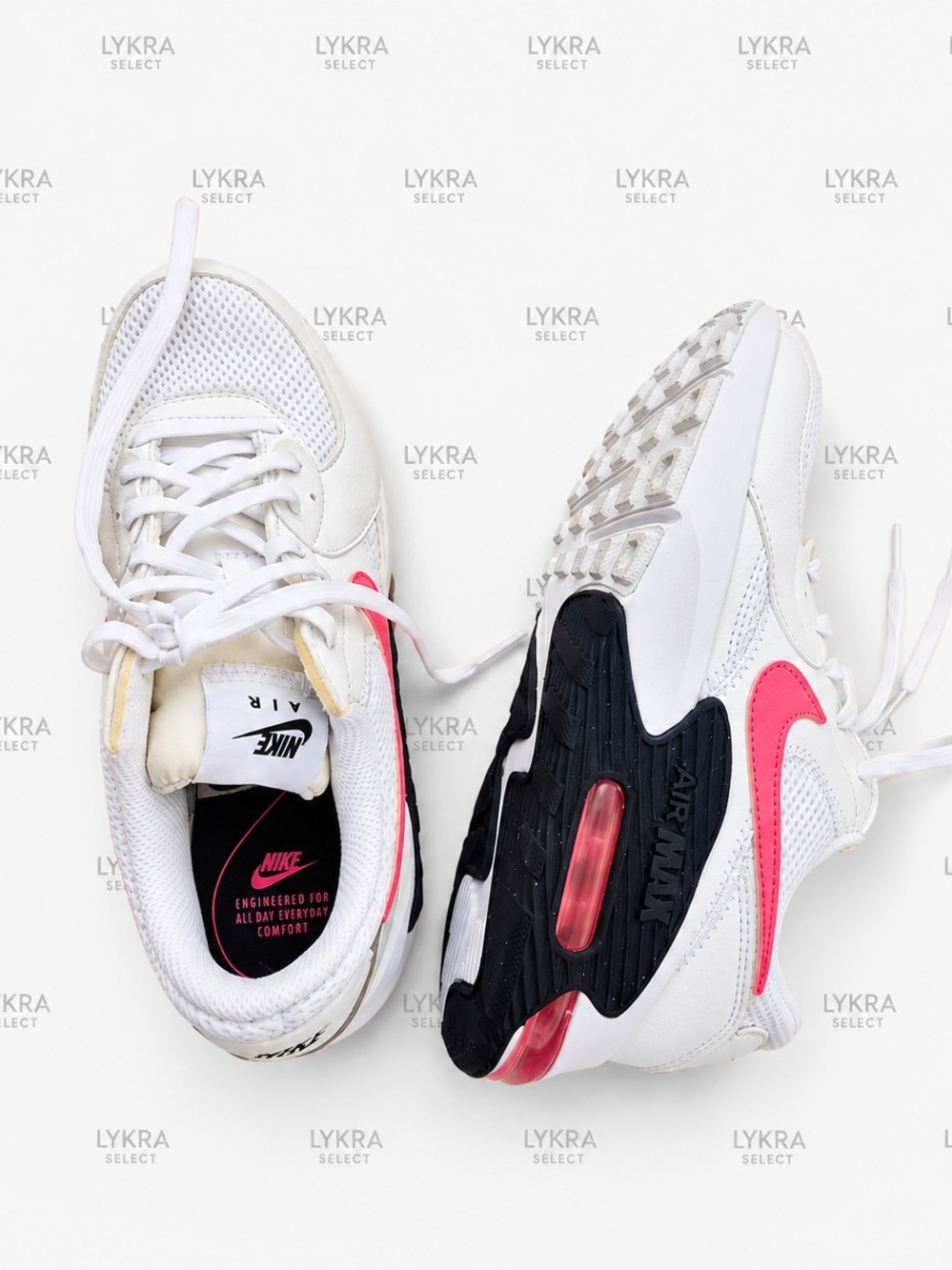 Nike White & Pink Women's Athletic Sneakers - Picture 3 of 7